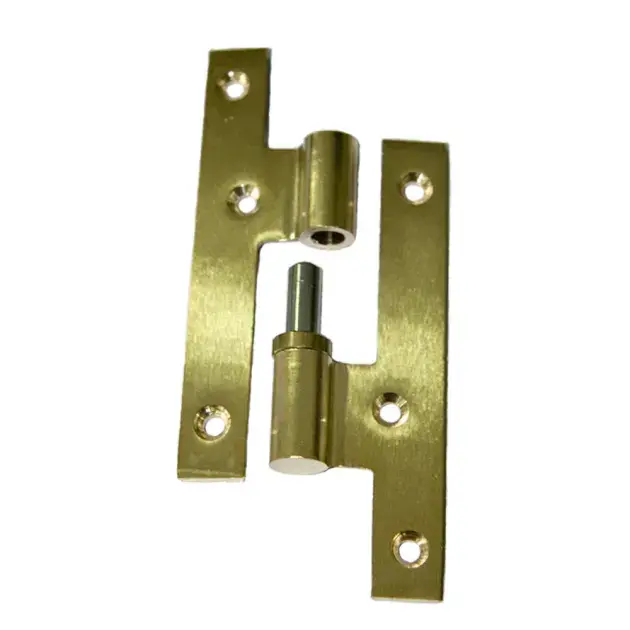 Pack 3 pernios latón 95 mm dcha canto recto