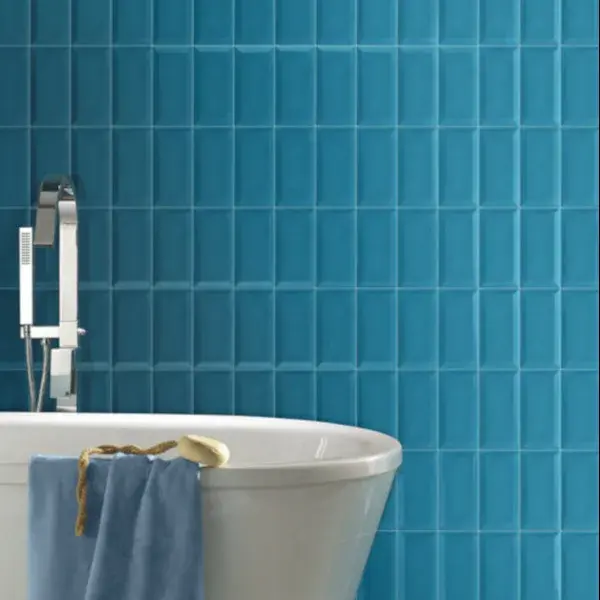 Azulejo trentie azul petróleo 10x20 cm