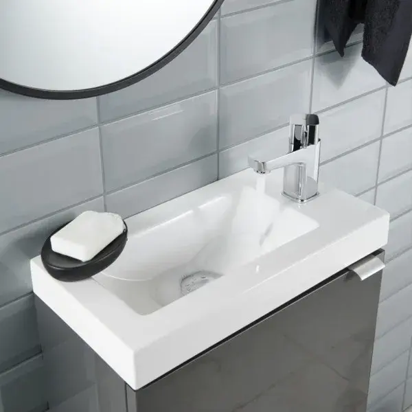 Azulejo trentie gris 10x20 cm