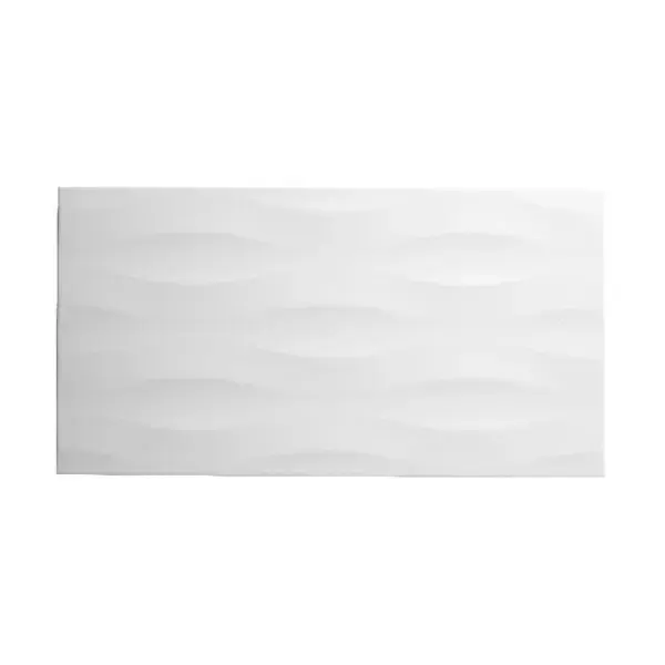 Revestimiento pasta roja Perouso Decor blanco 30x60 cm