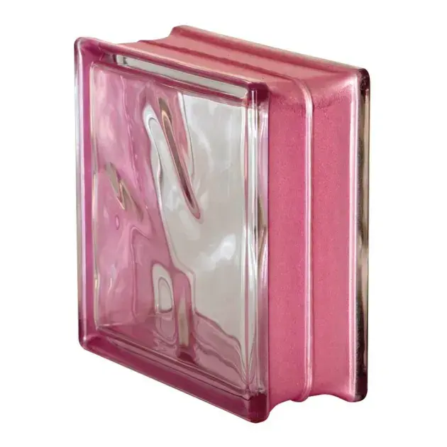 Bloque de vidrio Reflejos amatista