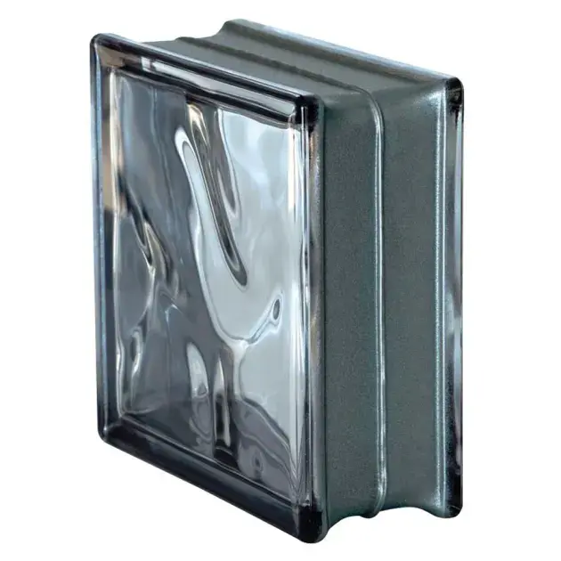 Bloque de vidrio Reflejos antracita