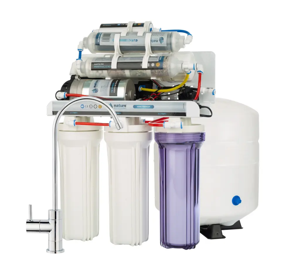 Sumergible para Pozo Equipo osmosis inversa 7 etapas exclusivo con bomba