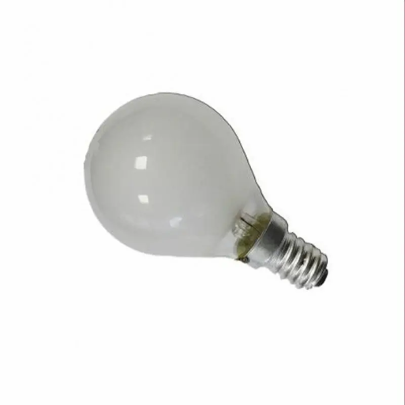 ESFERICA INCANDESCENTE MATE 60W E-14 con 24000 Horas de Vida Útil