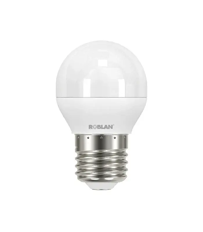 ESFERICA LED 5w E-27 4100K ROBLAN