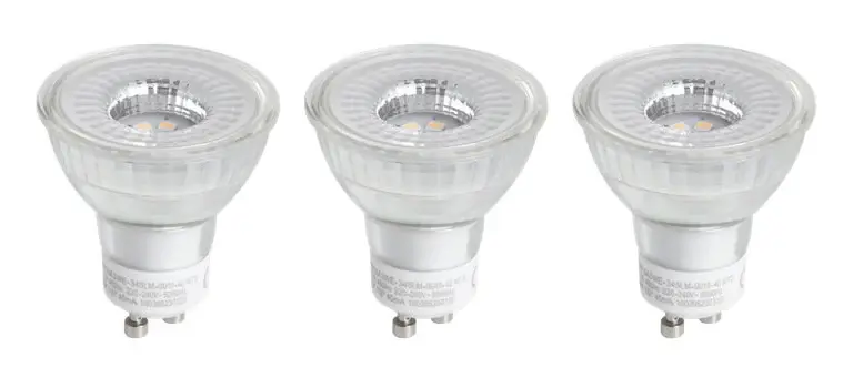 Foco HID Industrial Pack de 3 bombillas Lexman GU10 5W 4000K (Neutro)