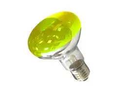 Foco HID Industrial R-80 60w INCANDESCENTE AMARILLA