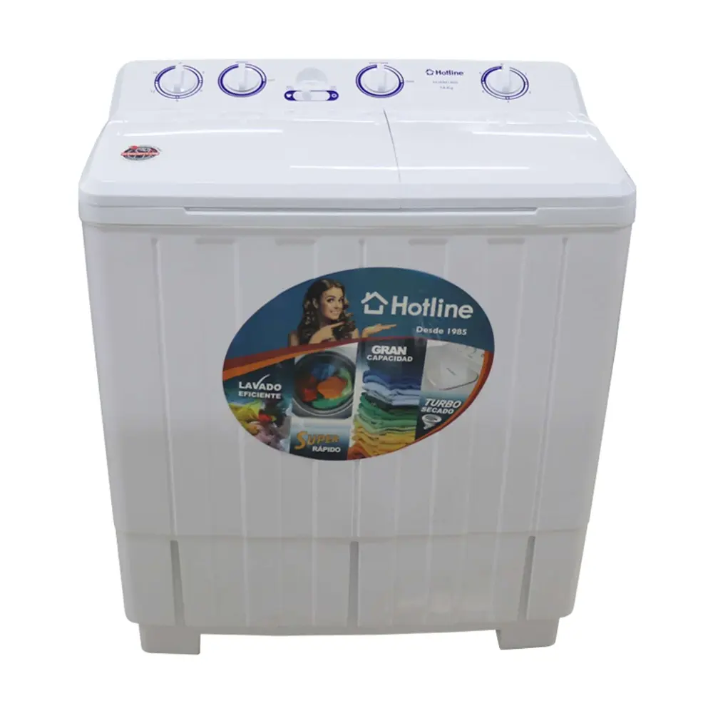 Lavadora Hotline HLWM1400 | 14KG | Semiautomatica