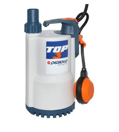 Lámpara de Descarga de Alta Presión Bomba sumergible top3 drenaje 0.7Hp 69 gal/min pedrollo