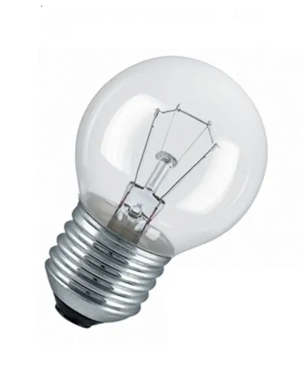 pack 10 uds ESFERICA INCANDESCENTE CLARA 40w E-27 con Base E40