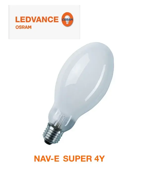 Profesional HID NAV-E SODIO ELIPSOIDAL 250w SUPER 4Y OSRAM