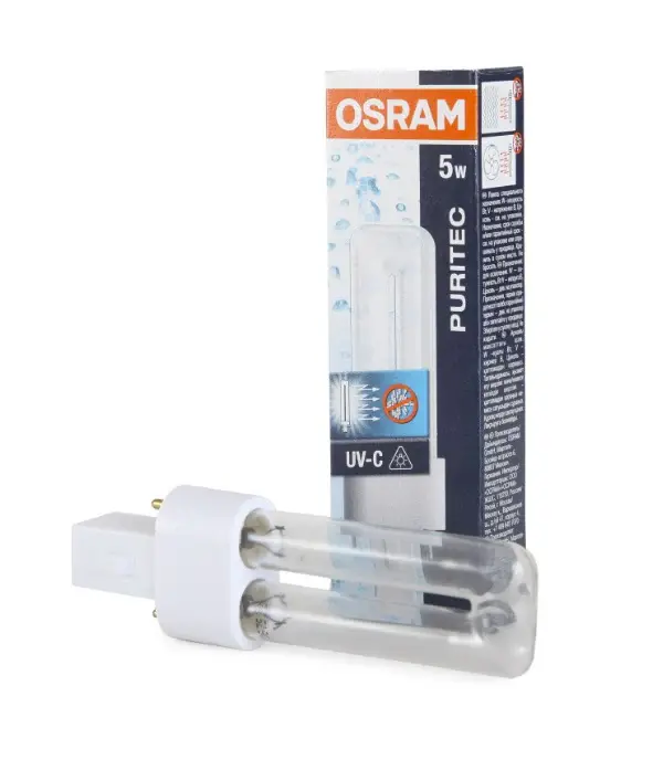 Bombilla de 3 Vías DULUX S GERMICIDA 5w TUV HNS PURITEC OSRAM