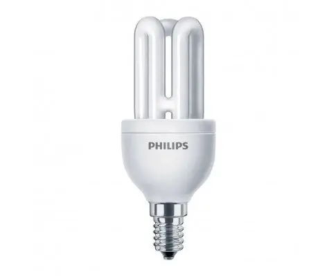 CFL para Empotrar BOMBILLA BAJO CONSUMO PHILIPS 8w 827 E-14