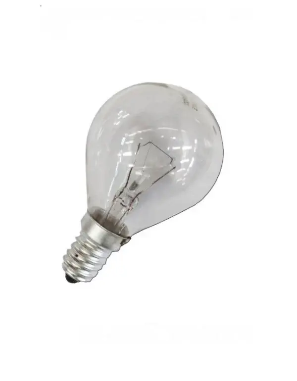 ESFERICA INCANDESCENTE CLARA 40w E-14 con Base E14