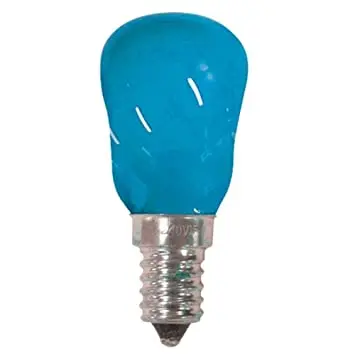 PEBETERO INCANDESCENTE COLOR AZUL E-14 | 60W | Luz Suave