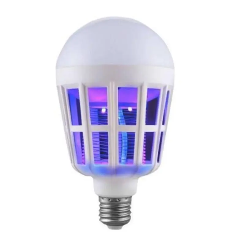 Ahorro Energético Certificado Bombilla LED antimosquitos regulable E27 (15w 6500k) ip20 ø8,5x16,5cm color