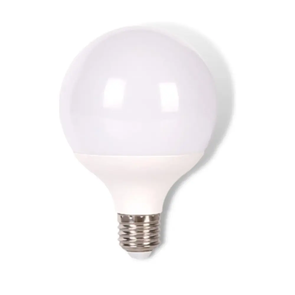 Ahorro Energético Certificado Bombilla LED globo 270º, g95 E27, 15w 1700 lúmenes, luz frí 6000k