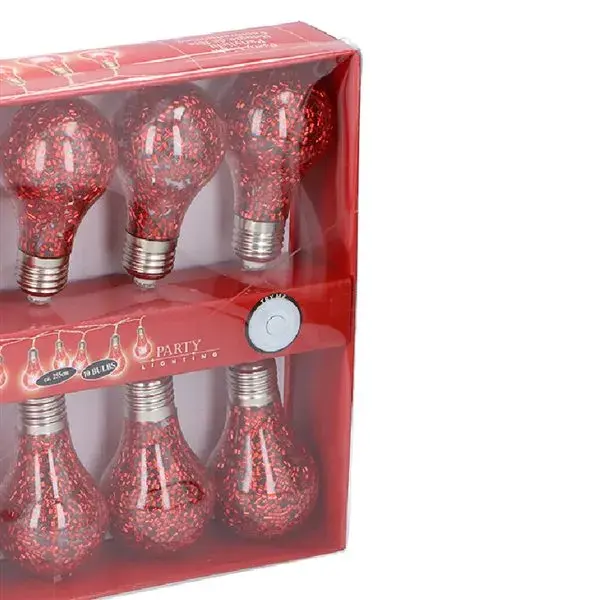 Ahorro Energético Certificado Luces de Navidad bombilla LED rojo