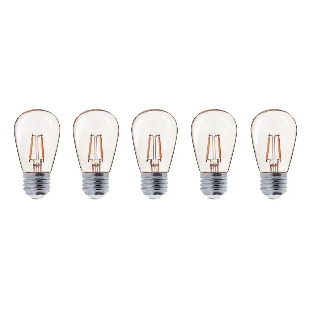 Ahorro Energético Certificado Uso juegos de 5 bombillas clásico E27 party bulb filament