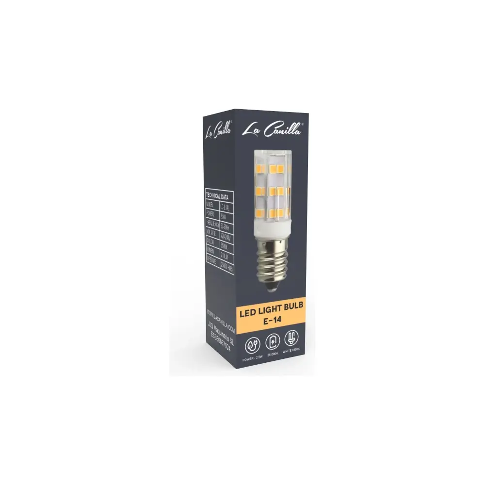 Alta Luminosidad Bombilla LED E14