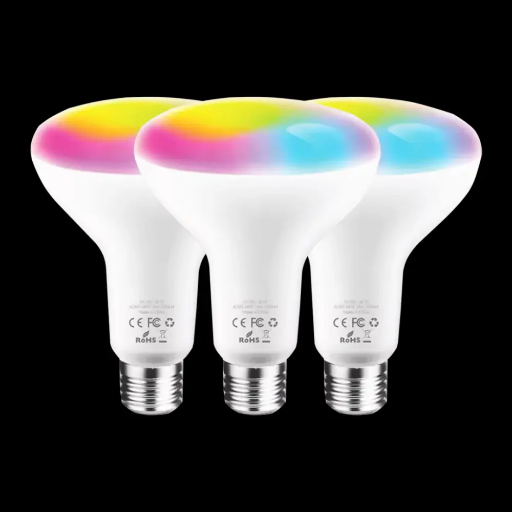 Bombillo LED RGB Inteligente Plus x3 (Resistente Humedad)