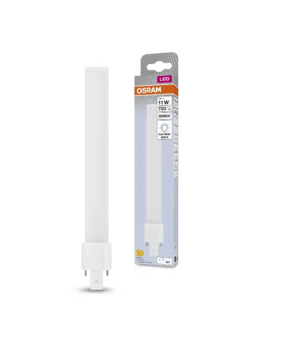 DULUX S LED 6w ( = 11w ) 840 OSRAM (Resistente Humedad)