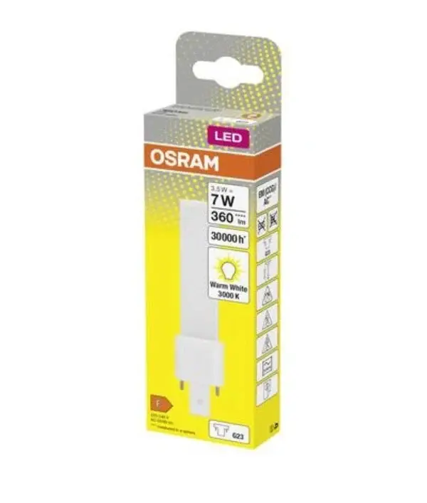 DULUX S LED 3,5w ( =7w ) 840 OSRAM en Blanco Variable 2700K-6500K