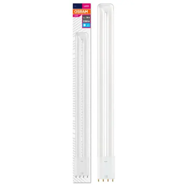 DULUX L LED OSRAM 26w ( = 55w ) 840 | 9W | Equivalente 75W