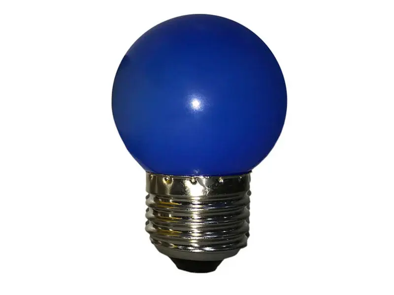 ESFERICA LED AZUL 0,8w E-27