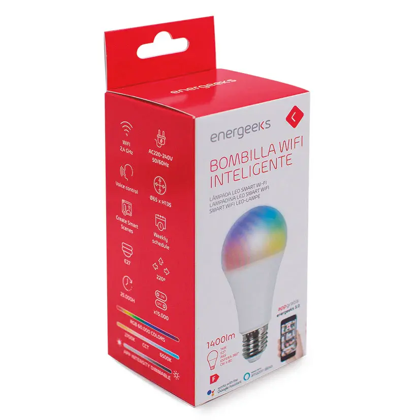 LED de Alta Eficiencia Energética Bombilla wife