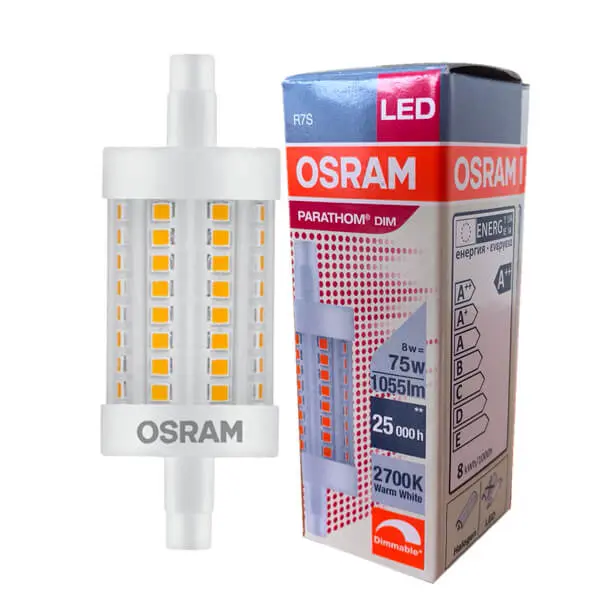 LINEAL LED 78mm 8,5w 827 OSRAM DÉBIL REGULABLE