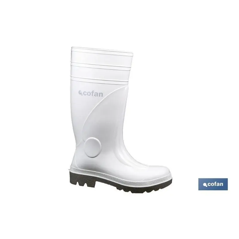 Bota agua alta segur. S-4 blanca t-39 Cofan