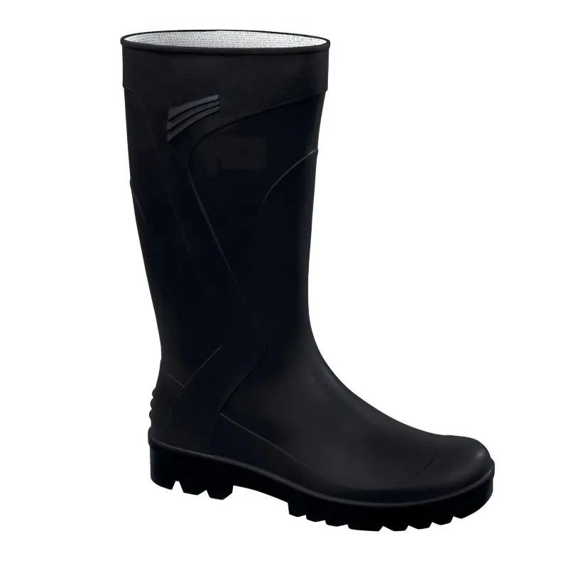 Bota pvc cañ alta negra talla 45 Mavinsa