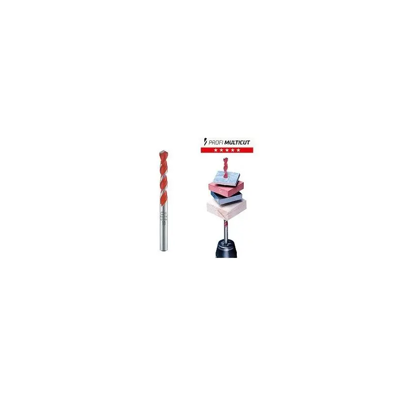 Broca alpen multiuso cilindrica 6,0 mm.