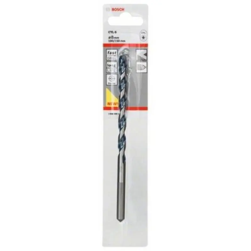 Broca de hormigón Bosch cyl-5 longlife 8x100x150 mm 2 608 588 152