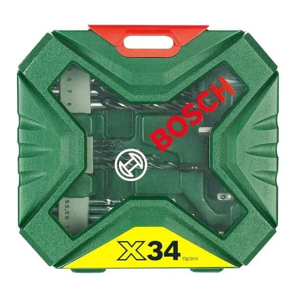 Maletín mixto 34 piezas Bosch