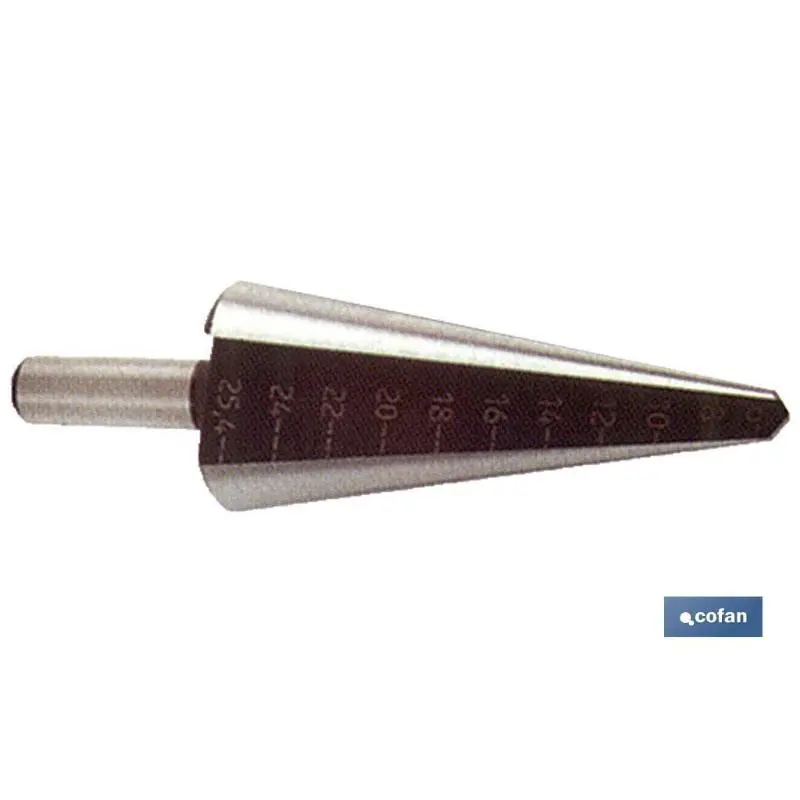 Broca escalonada. Hss-talad. 6-25,4 Cofan