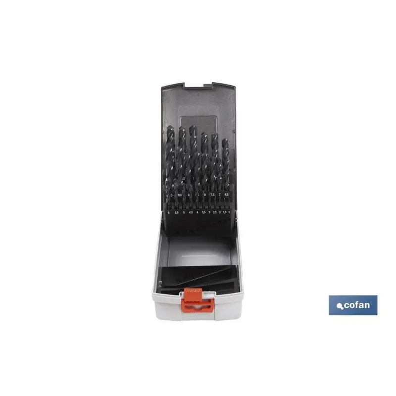 Estuche brocas hss - medidas: 1-13 mm Cofan