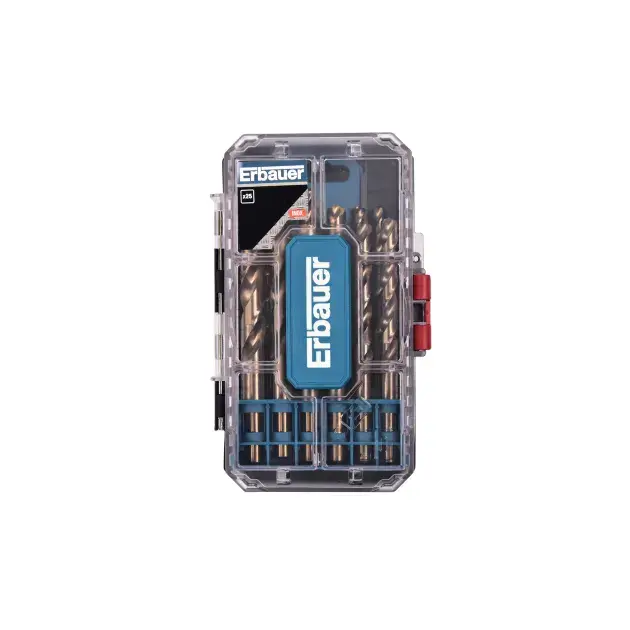 Pack brocas metal M35 Erbauer 25 uds