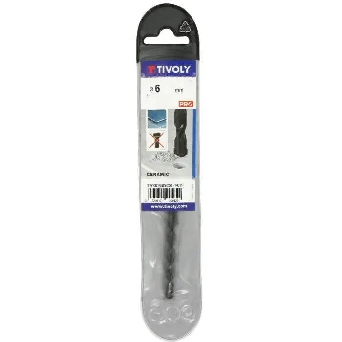 Broca para baldosas tivoly - diámetro 6 mm Neco Tivoly