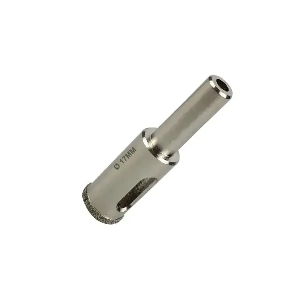 Broca de corona de diamante para azulejos 17 mm universal_fit