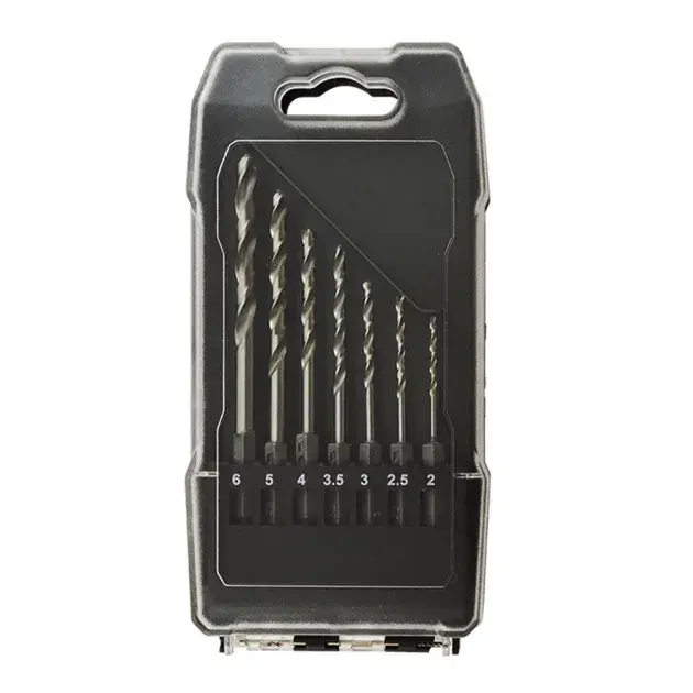 Uso juegos 7 brocas hss para metal universal fit universal_fit