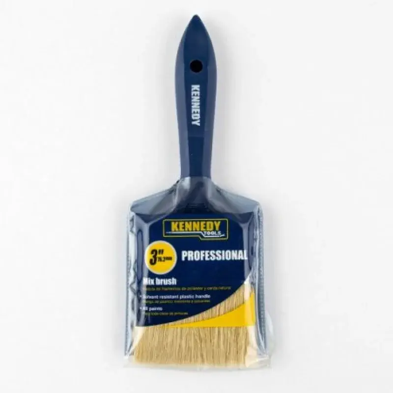 BROCHA PROFESIONAL PARA PINTAR 3" con Cerdas Firmes