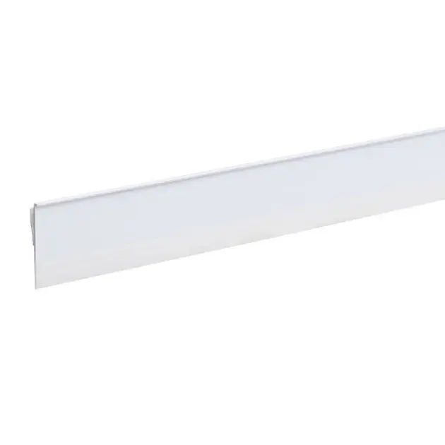 Burlete bajo puerta pvc flex 34 mm x 1 m blanco