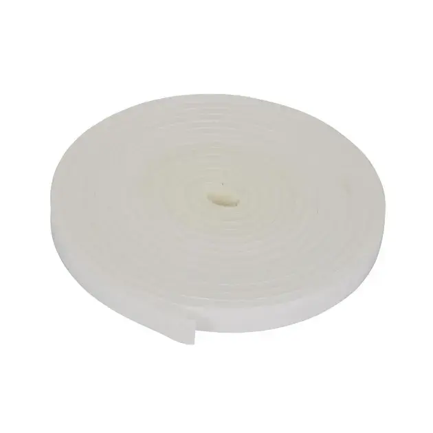 Burlete espuma 19 mm x 10 m blanco