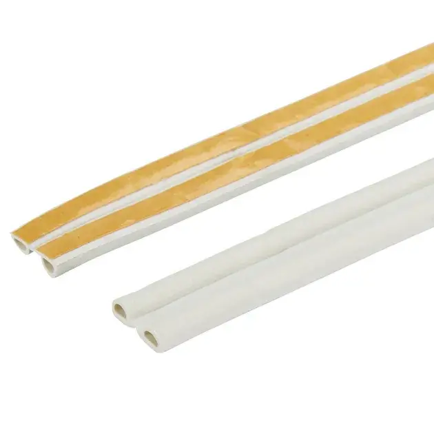 Burlete caucho perfil p 5,5 mmx6 m Diall blanco