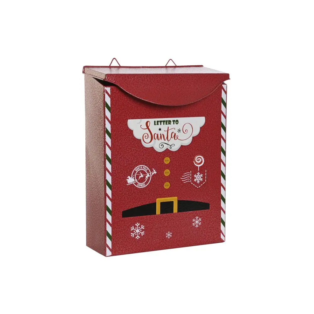 BUZON METAL 24X10X31 ROJO