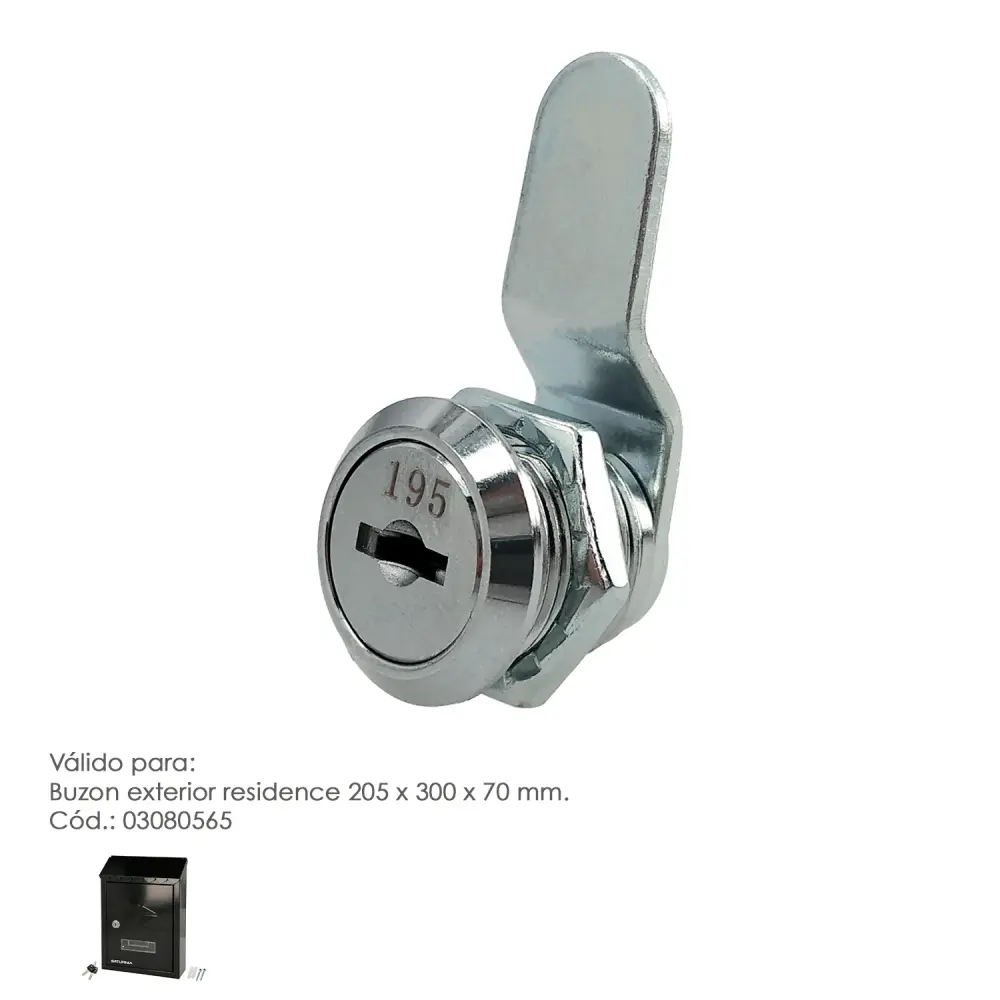 Cerradura Recambio Para Buzon Residence para Casas y Apartamentos