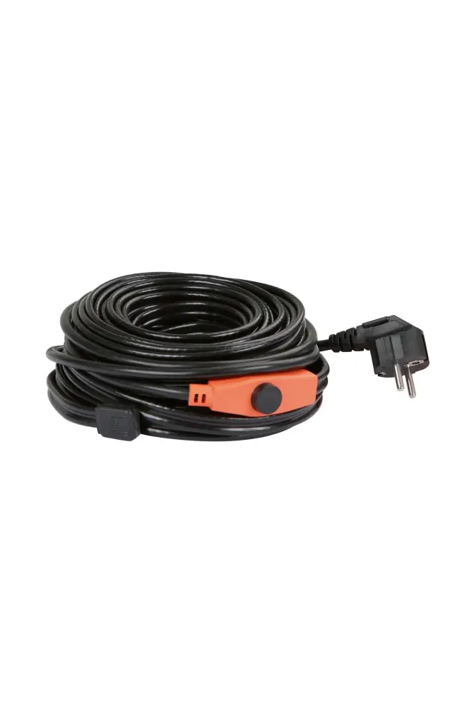 Frost Protection Heating Cable Thermostat, 14 m, 224 W Ébano One Size