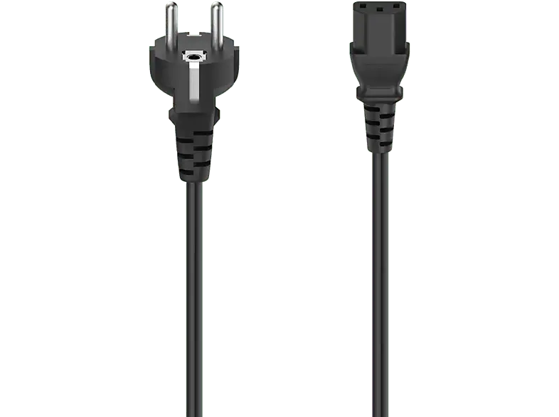 HAMA Câble d'alimentation 3-pin IEC 1.5m (200737)